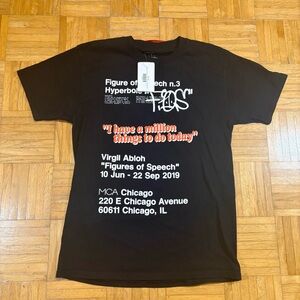 Virgil Abloh x MCA Figures Of Speech Million Things Shirt